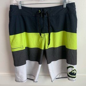 Quiksilver Multicolor Colorblock Board Shorts